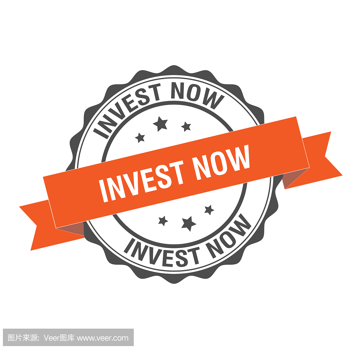 現在投資郵票插圖